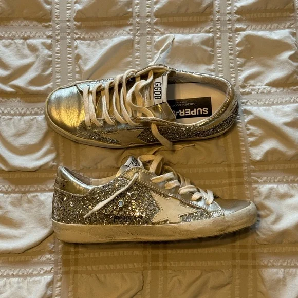 Golden Goose SUPERSTAR Sneakers Shoes 37 - Picture 1 of 9